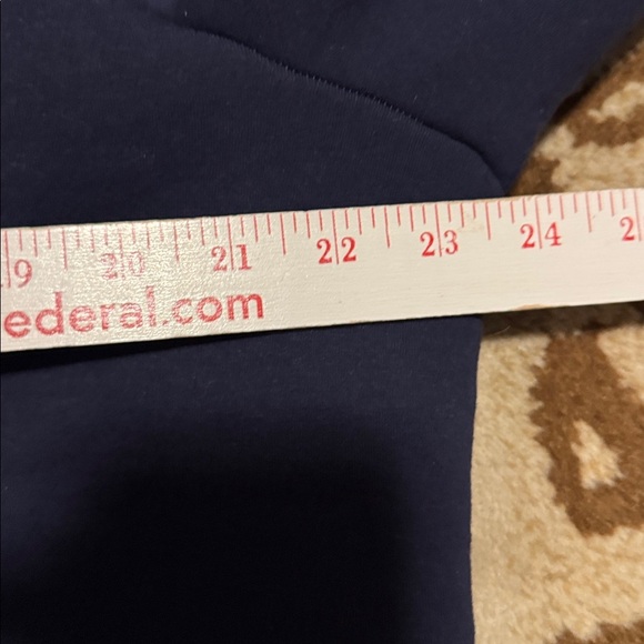 Habitat Navy Teddy Bear Sherpa Lined Jacket Coat Womens L Warm Winter cozy Soft - Picture 12 of 13